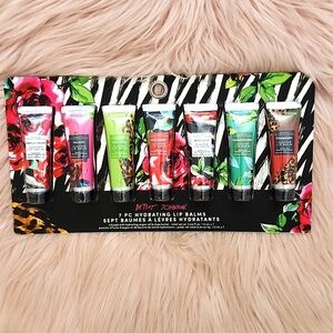 Brand New BETSEY JOHNSON HYDRATING LIP BALMS-7CT
